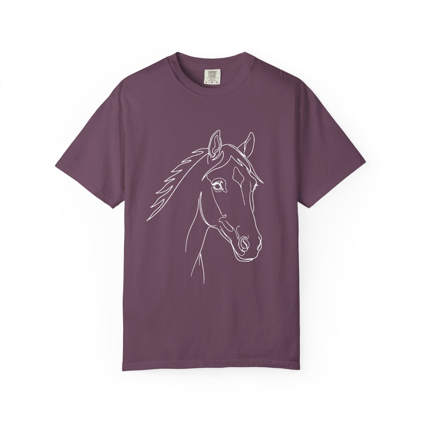 Horse Portrait Sketch - T-Shirt