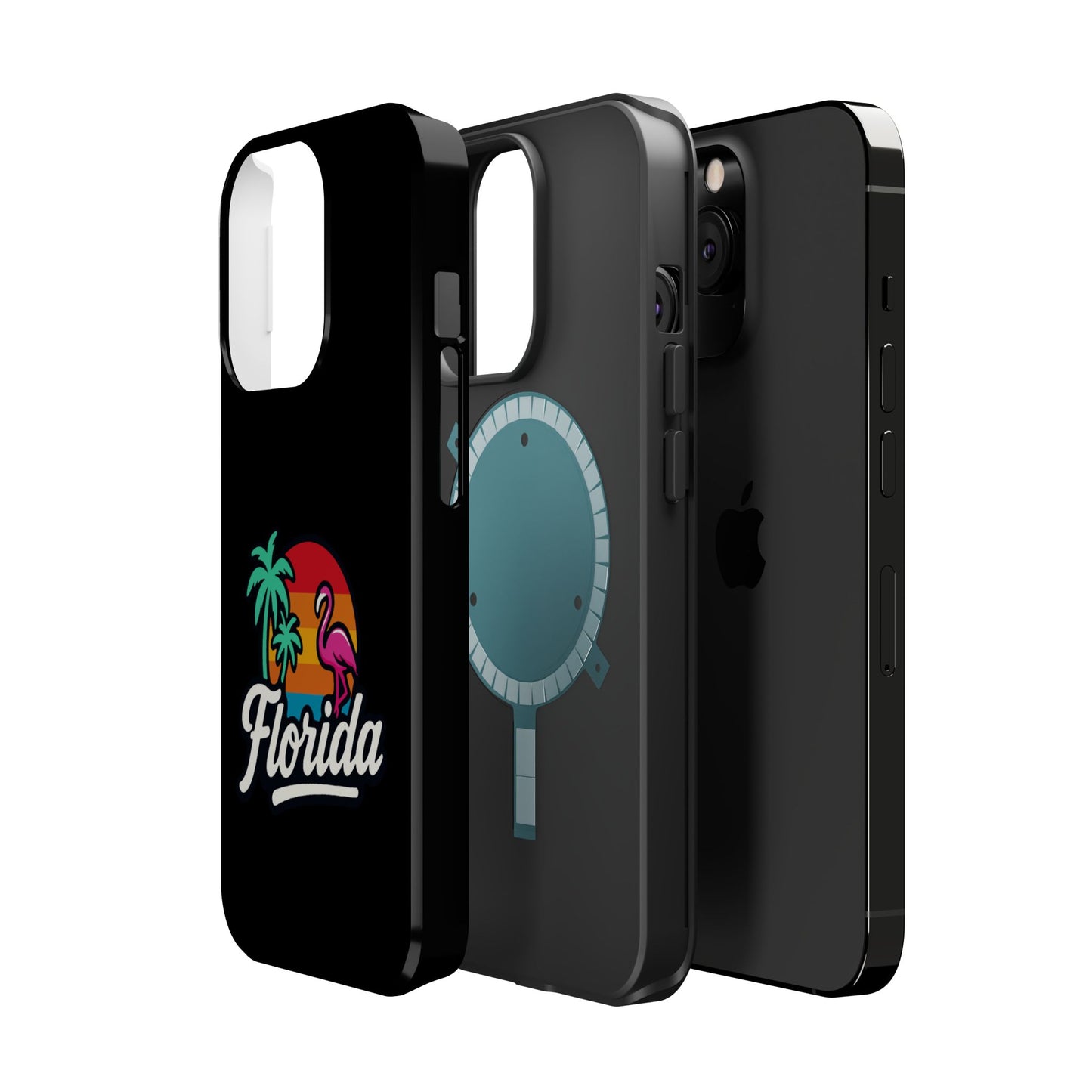 Florida Sunset Palm - Magnetic Phone Case