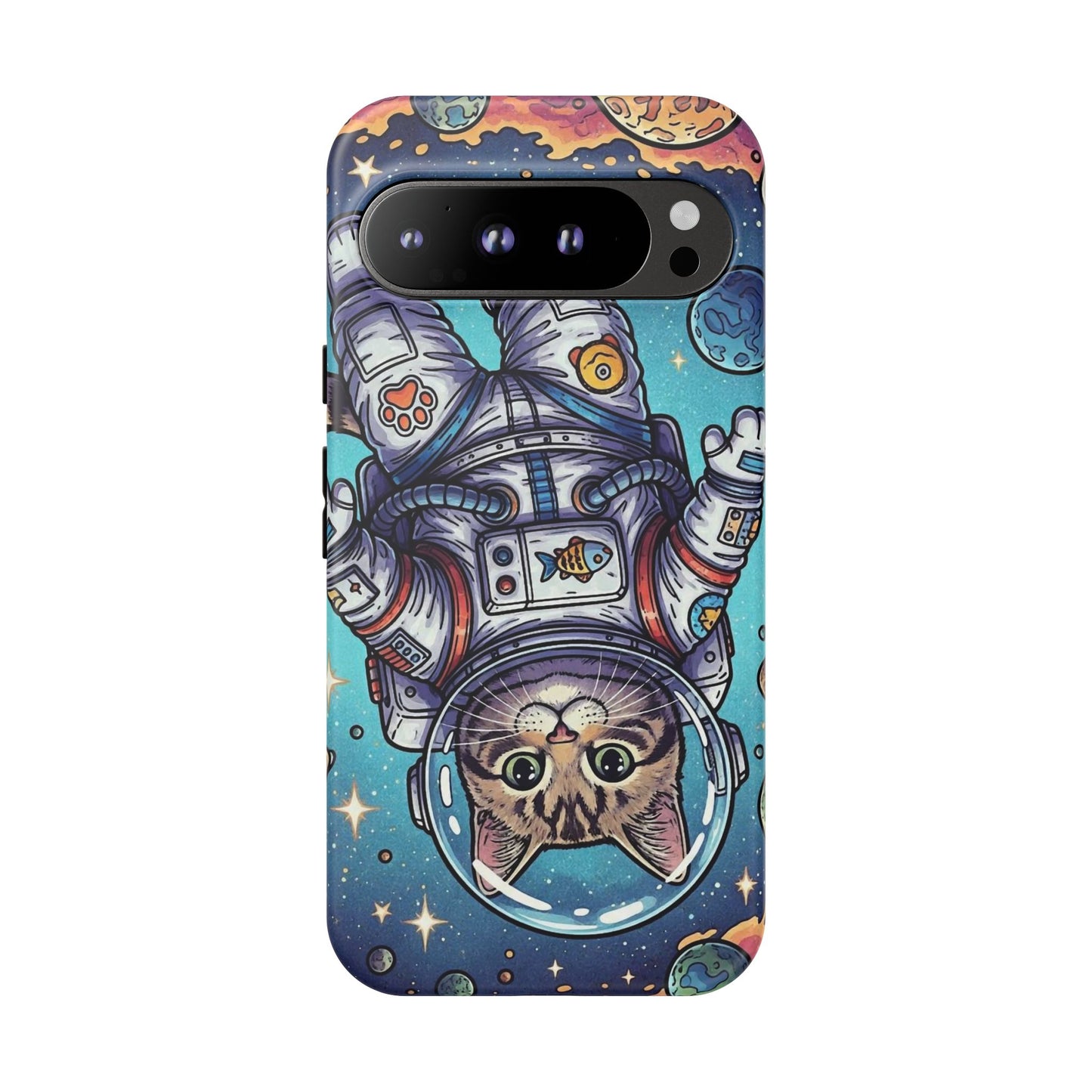 Astronaut Cat - Tough Phone Case
