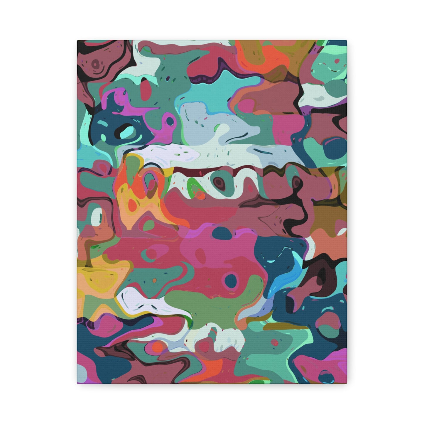 Colorful Abstract Marble - Canvas