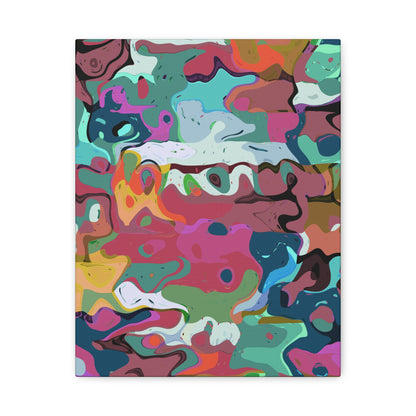 Colorful Abstract Marble - Canvas