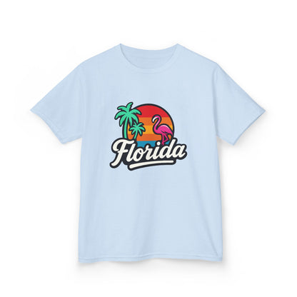 Florida Sunset Palm - Kids Tee