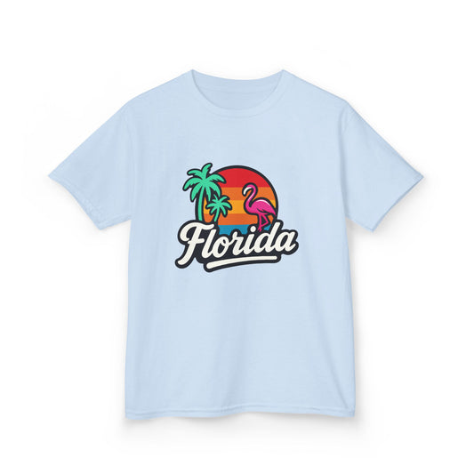 Florida Sunset Palm - Kids Tee