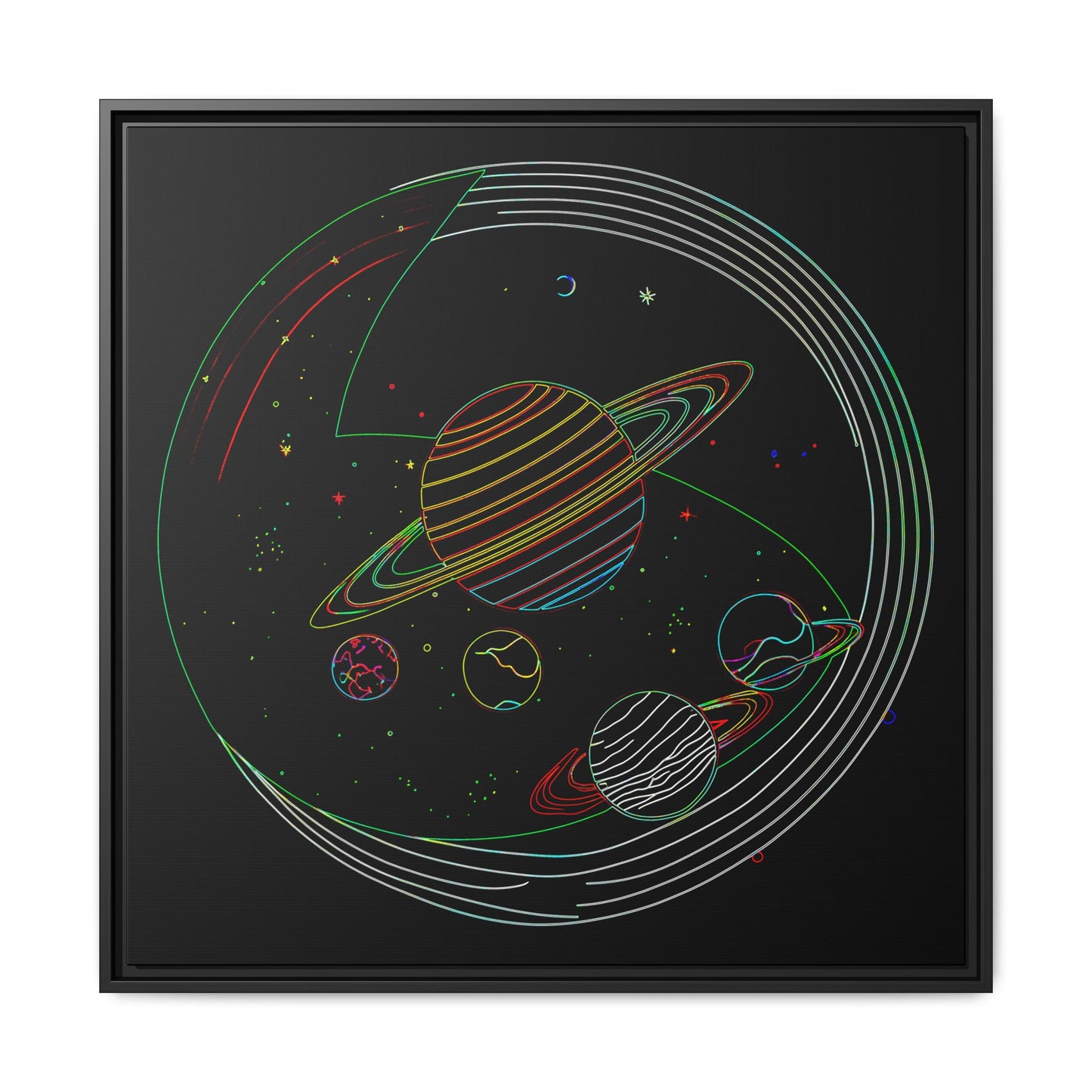COSMOFX - Framed Canvas