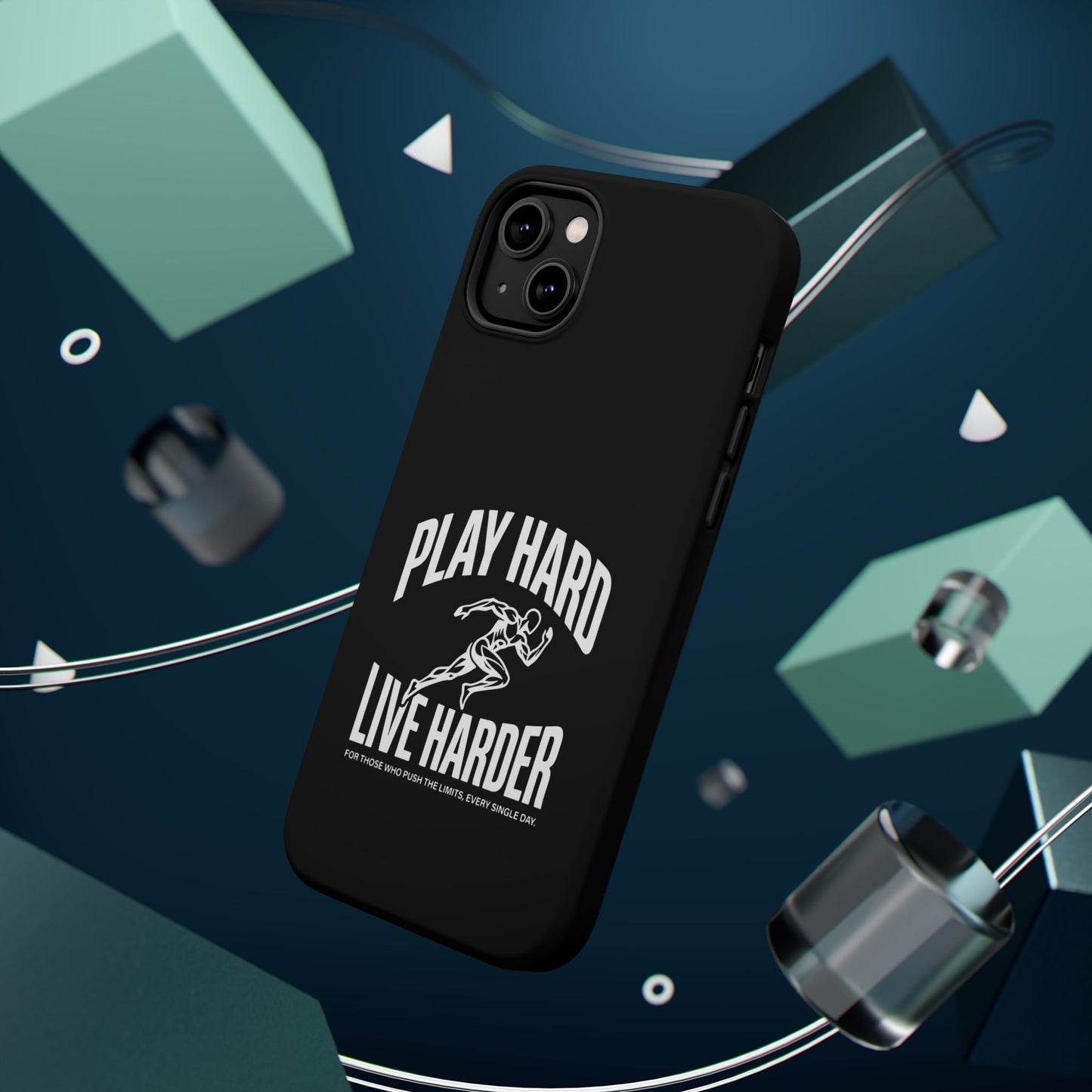 Play Hard / Live Harder - Magnetic Phone Case