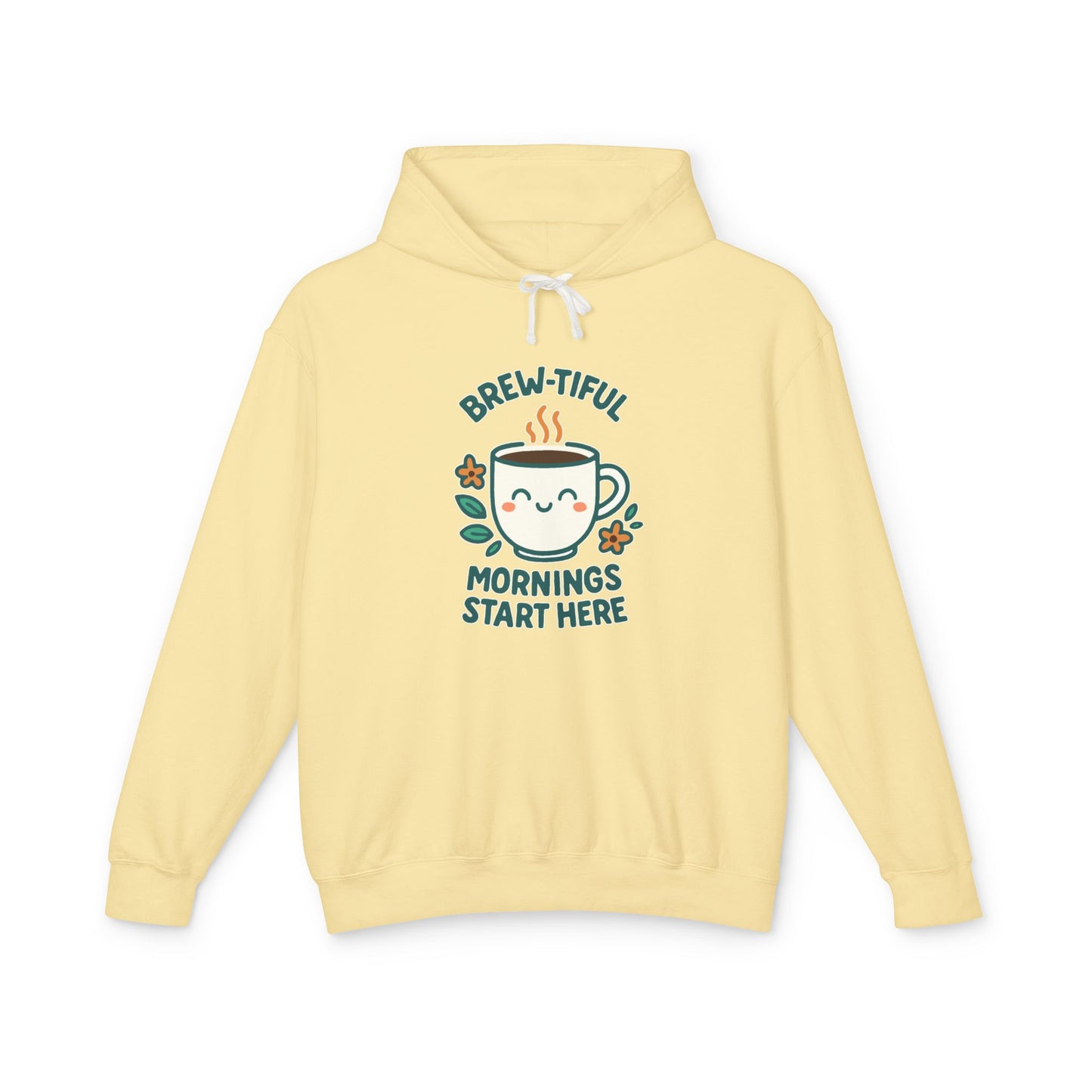 Brew-tiful Mornings Start Here - Hoodie