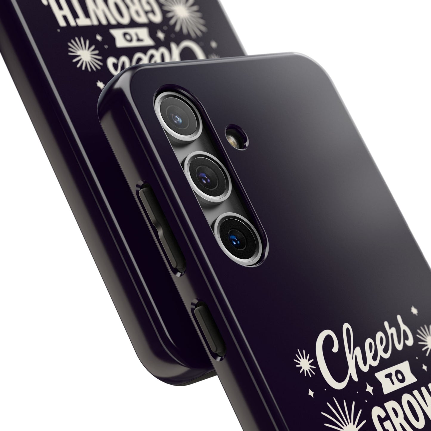 Cheers to Growth, Glow & Goals - Phone Case