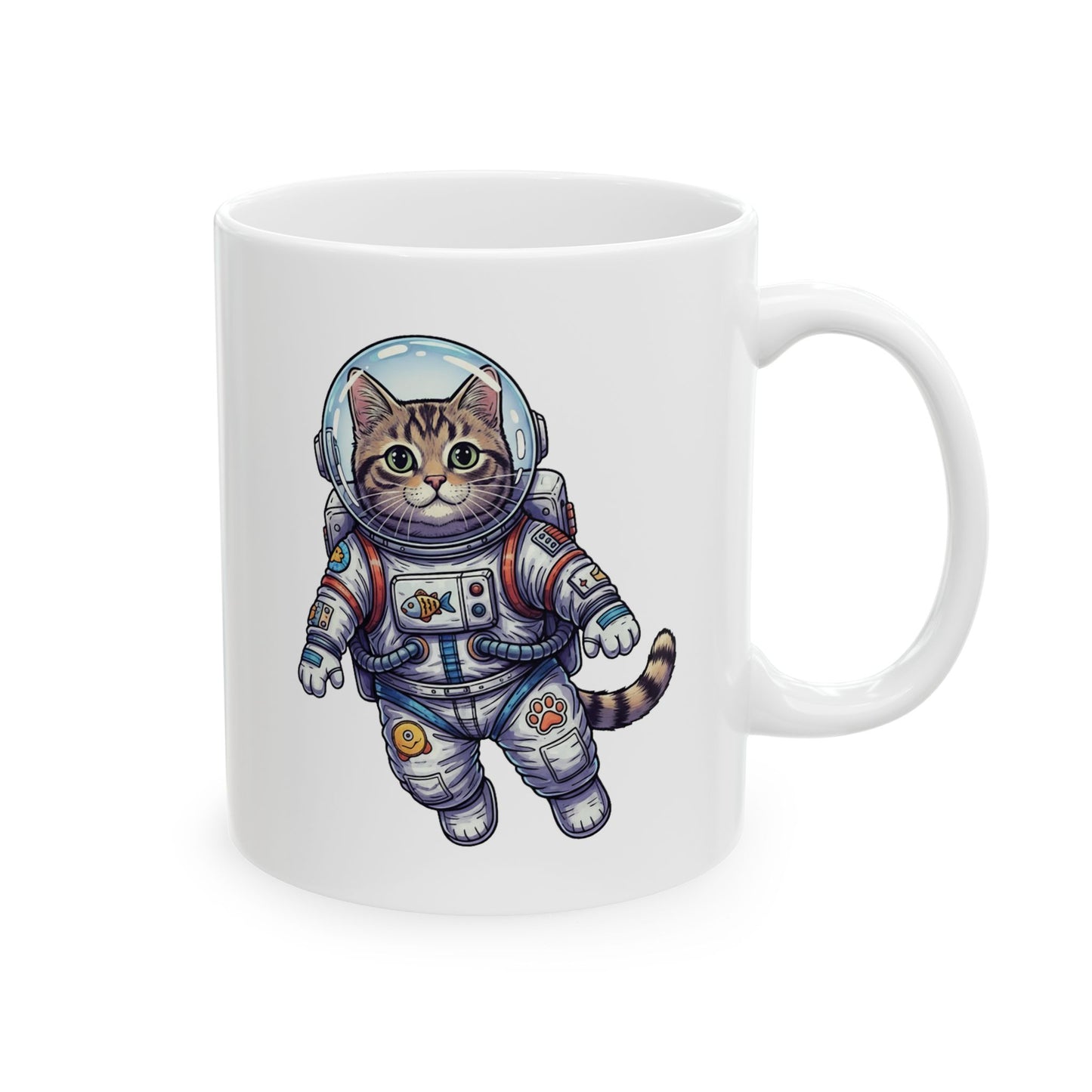 Astronaut Cat - Ceramic Mug