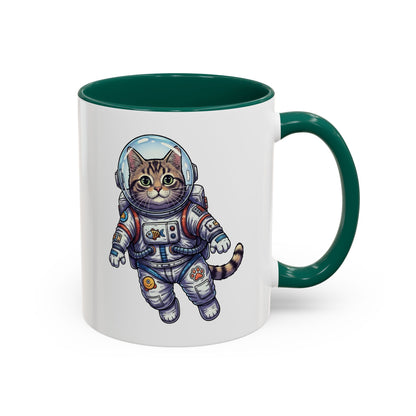Astronaut Cat - Colorful Mug