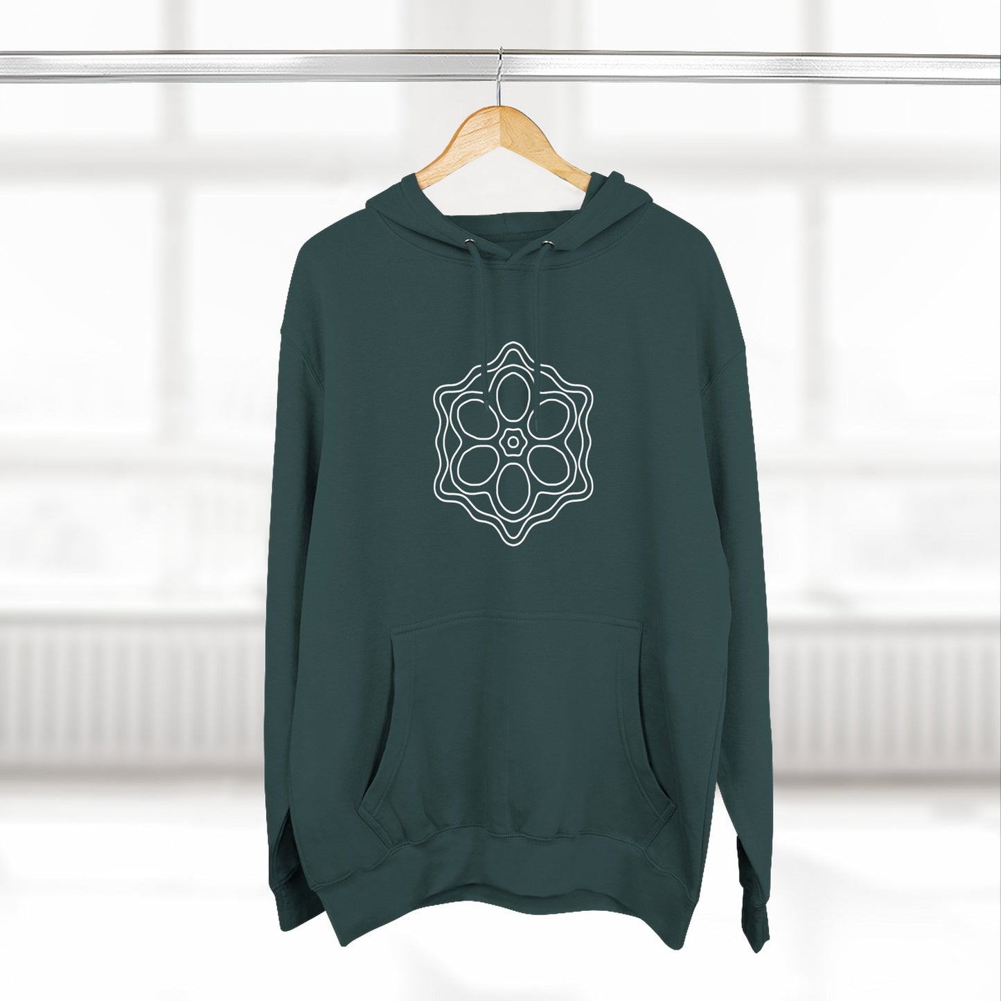 Cozy Three-Panel Fleece Hoodie, Perfect for Fall, Casual Outfit, Gift for Her, Layering Essential, Relaxed Style