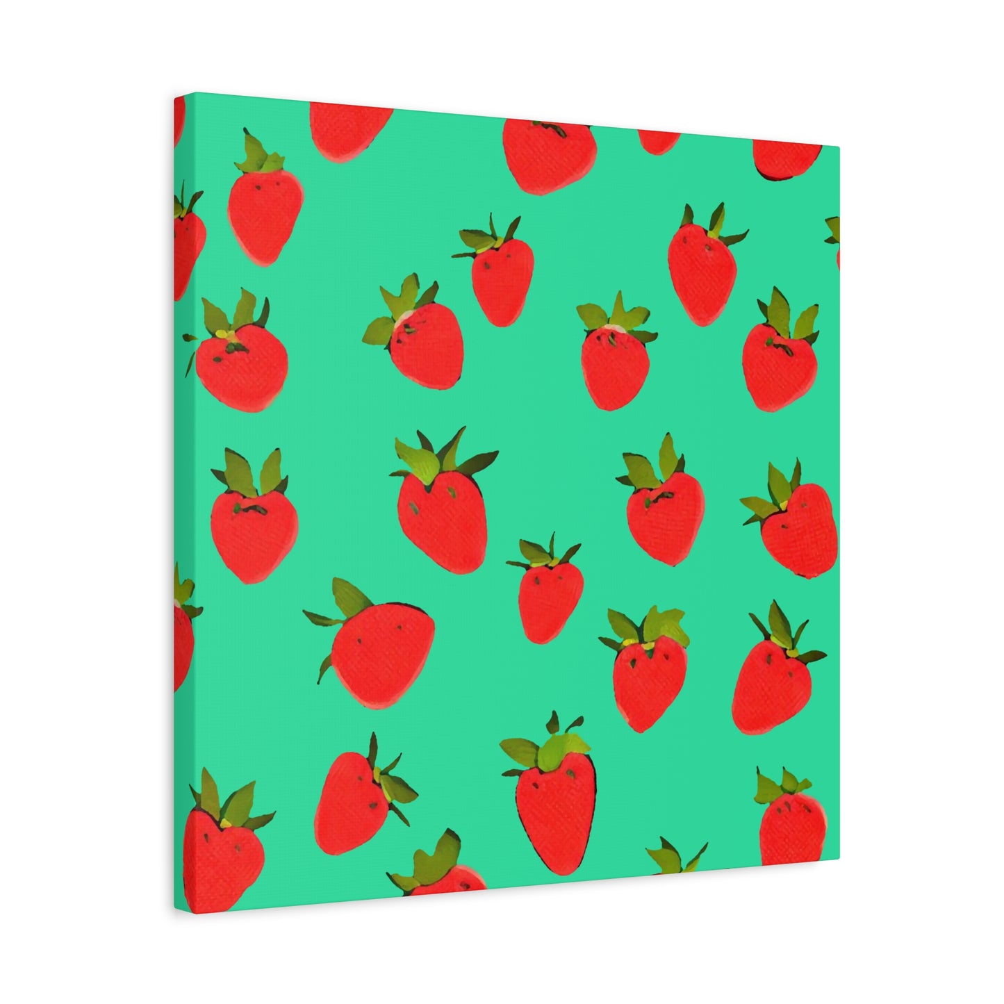 Strawberry Pattern - Canvas