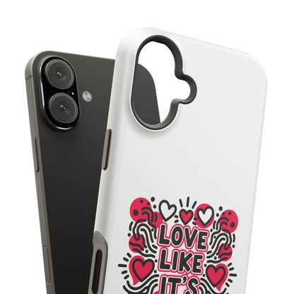 Love Like It's Art - Magnetic Phone Case