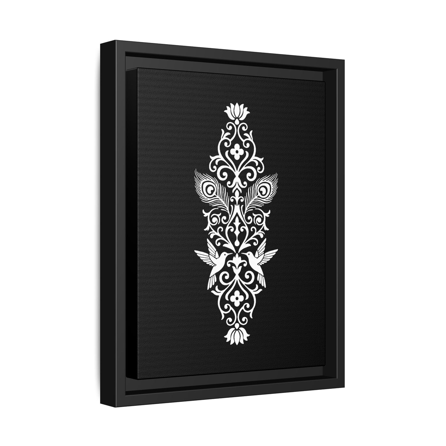 Hummingbird Soulmates - Framed Canvas