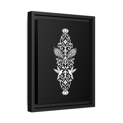 Hummingbird Soulmates - Framed Canvas