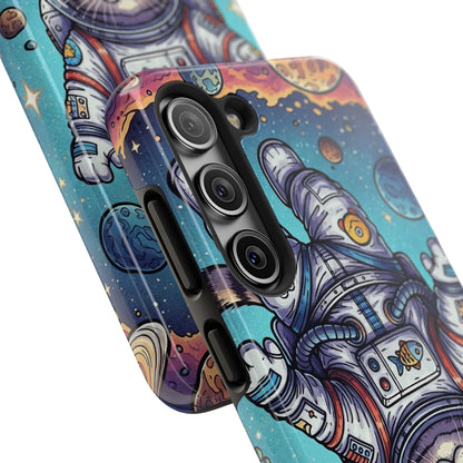 Astronaut Cat - Phone Case
