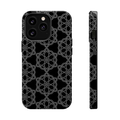 Geometric Sacred Flower - Magnetic Phone Case