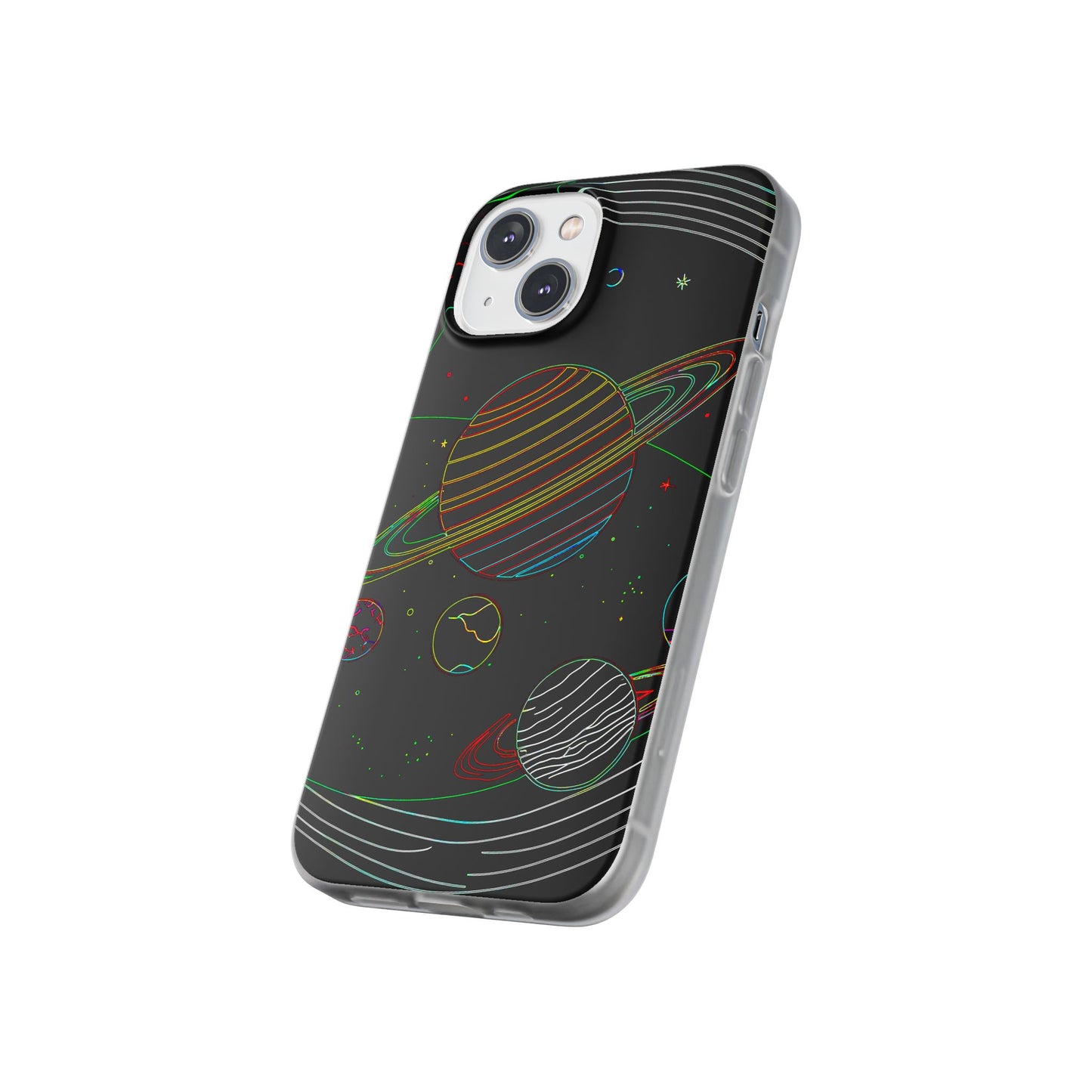 Galaxy-Inspired Flexi Cases, Vibrant Phone Covers, Space-Themed Accessories, Cosmic Gifts for Astronomers, Unique Phone Protectors