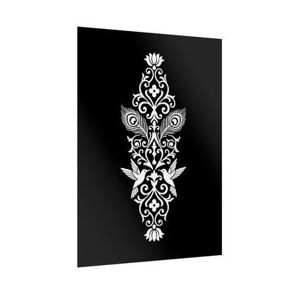 Hummingbird Soulmates - Rolled Poster