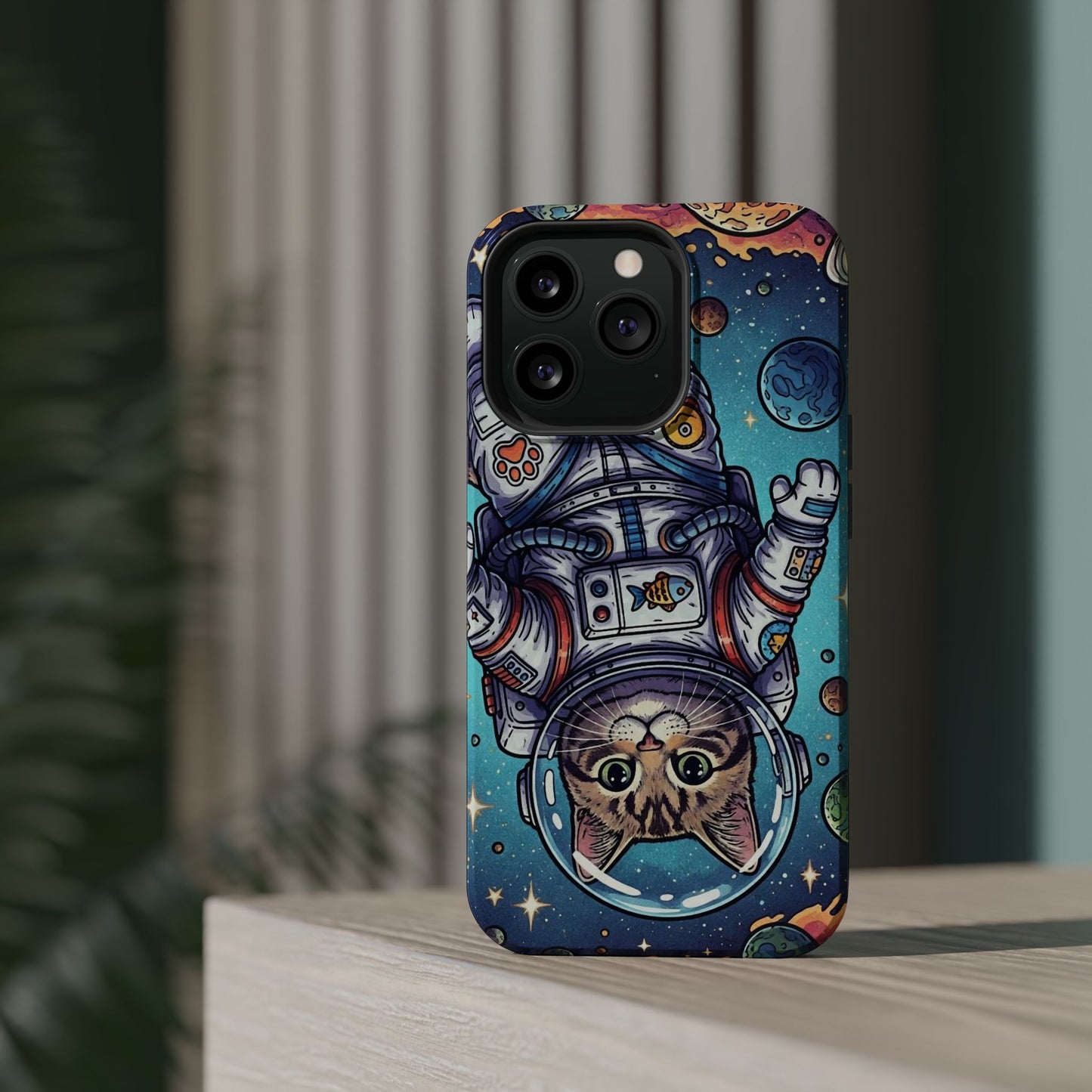 Astronaut Cat - Magnetic Phone Case