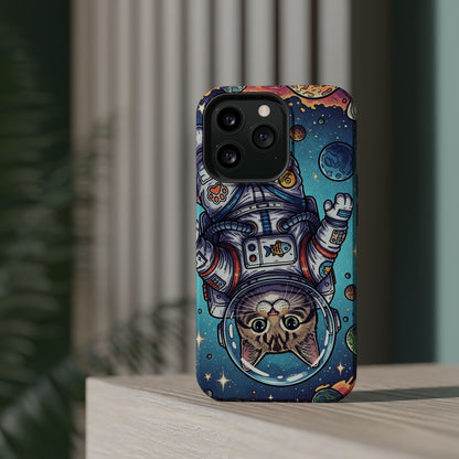 Astronaut Cat - Magnetic Phone Case