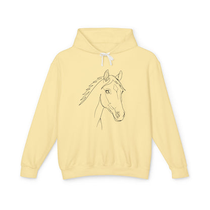 Horse Portrait Sketch - Hoodie