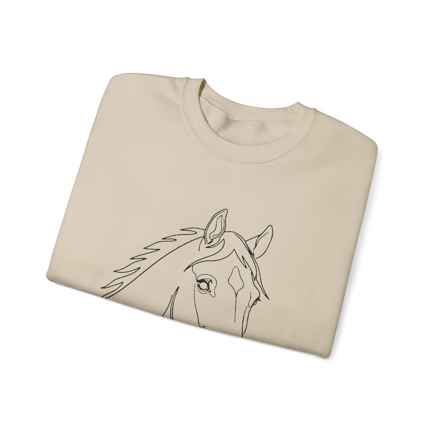 Horse Portrait Sketch - Sweatshirt