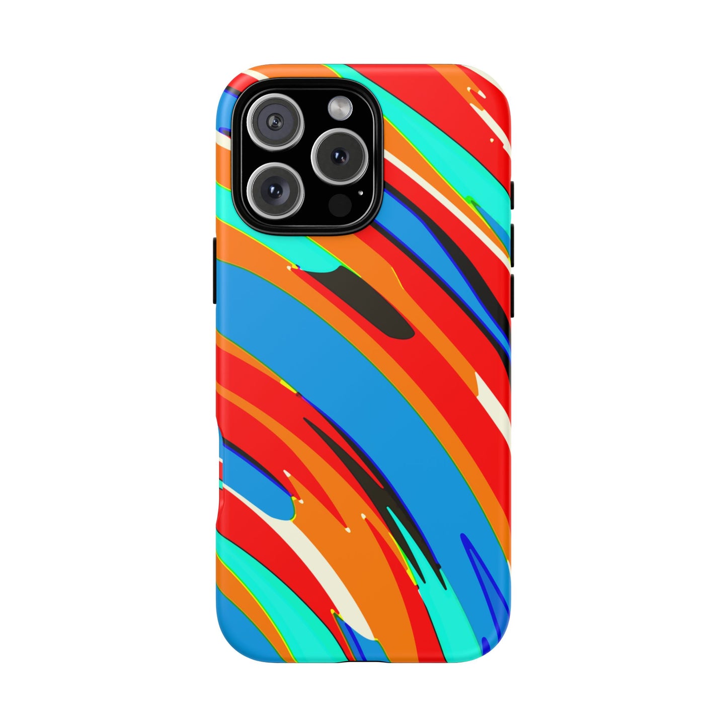 Abstract Color Swirl - Phone Case