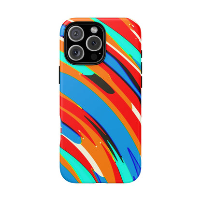 Abstract Color Swirl - Phone Case