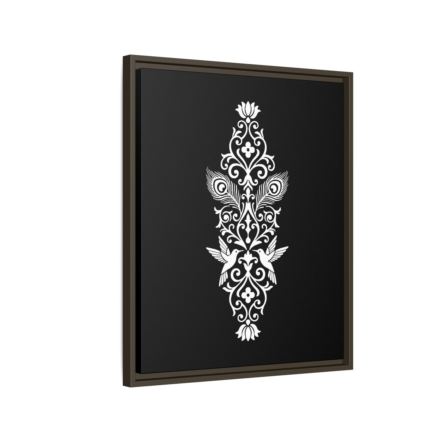 Hummingbird Soulmates - Framed Canvas