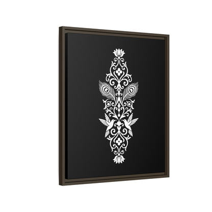 Hummingbird Soulmates - Framed Canvas