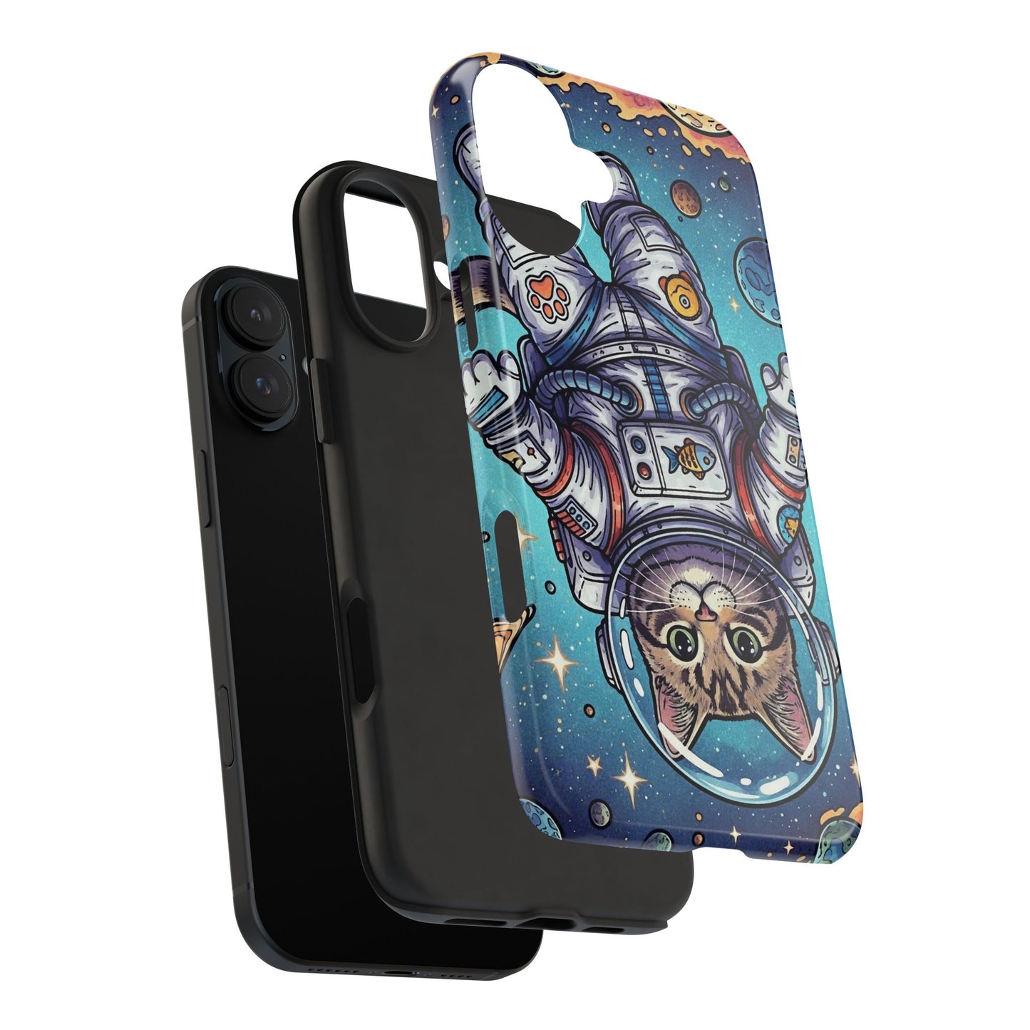 Astronaut Cat - Phone Case