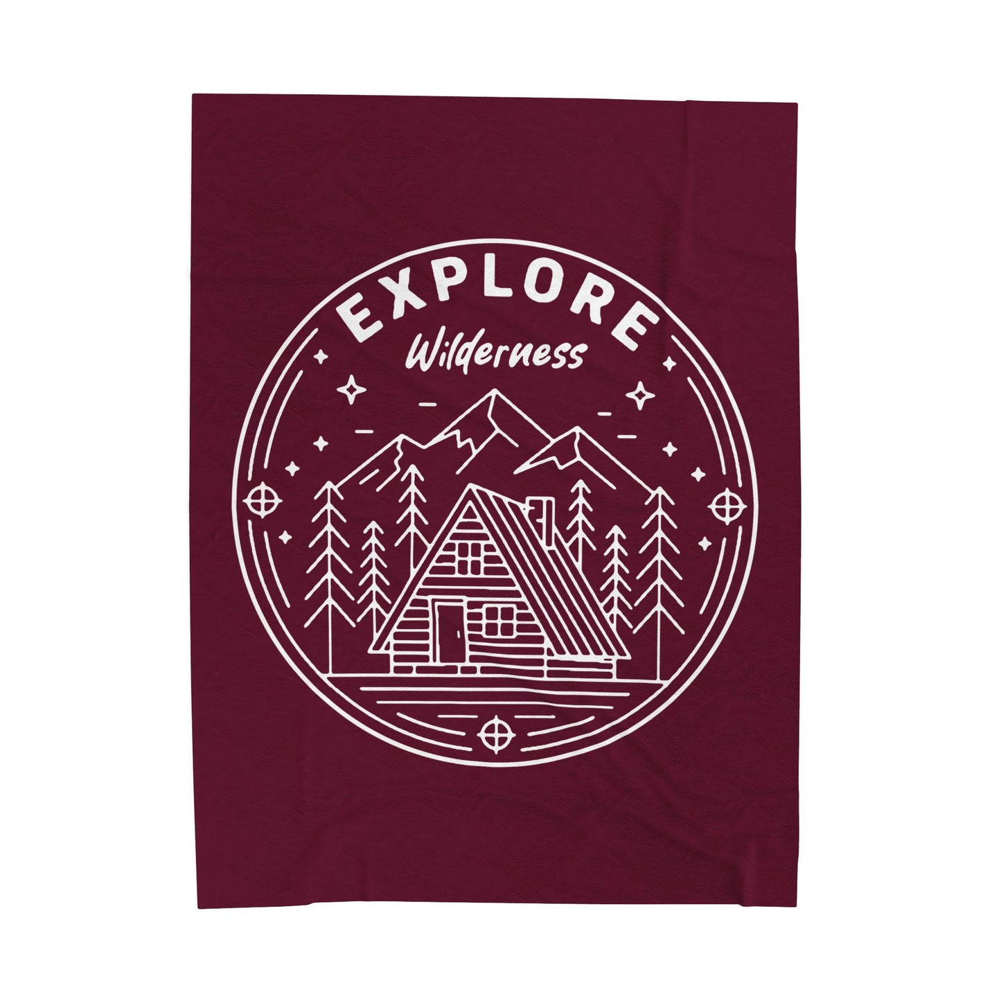 Explore Wilderness - Plush Blanket
