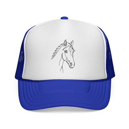 Horse Portrait Sketch - Cap