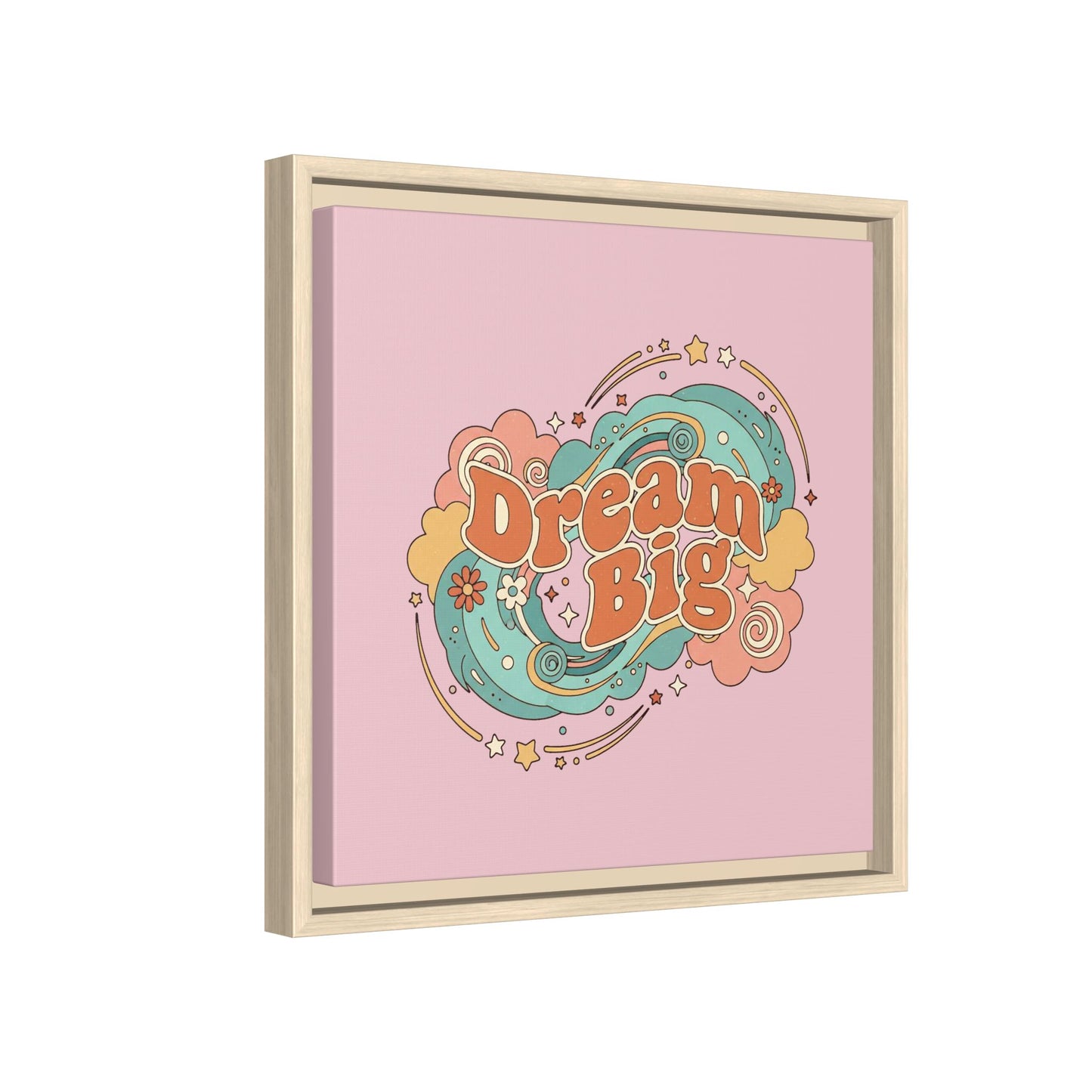 Dream Big - Framed Canvas
