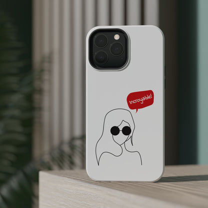 Incroyable Chic Girl - Magnetic Phone Case