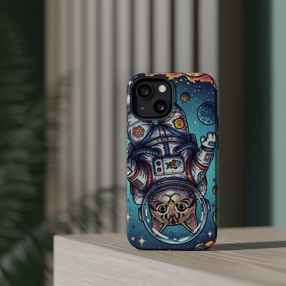 Astronaut Cat - Magnetic Phone Case