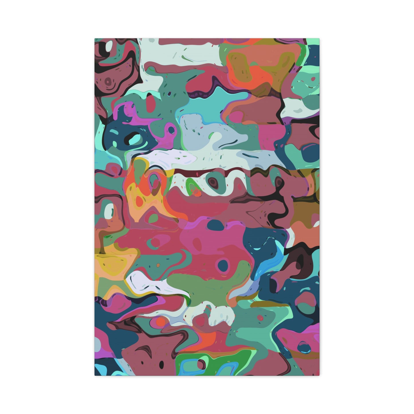 Colorful Abstract Marble - Canvas