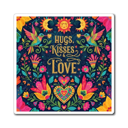 Hugs, Kisses & Love - Magnet