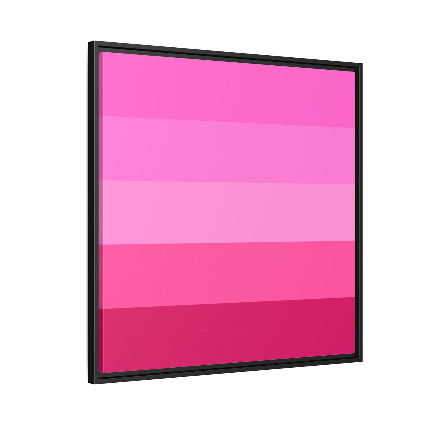 Valentine Rose Colors - Framed Canvas