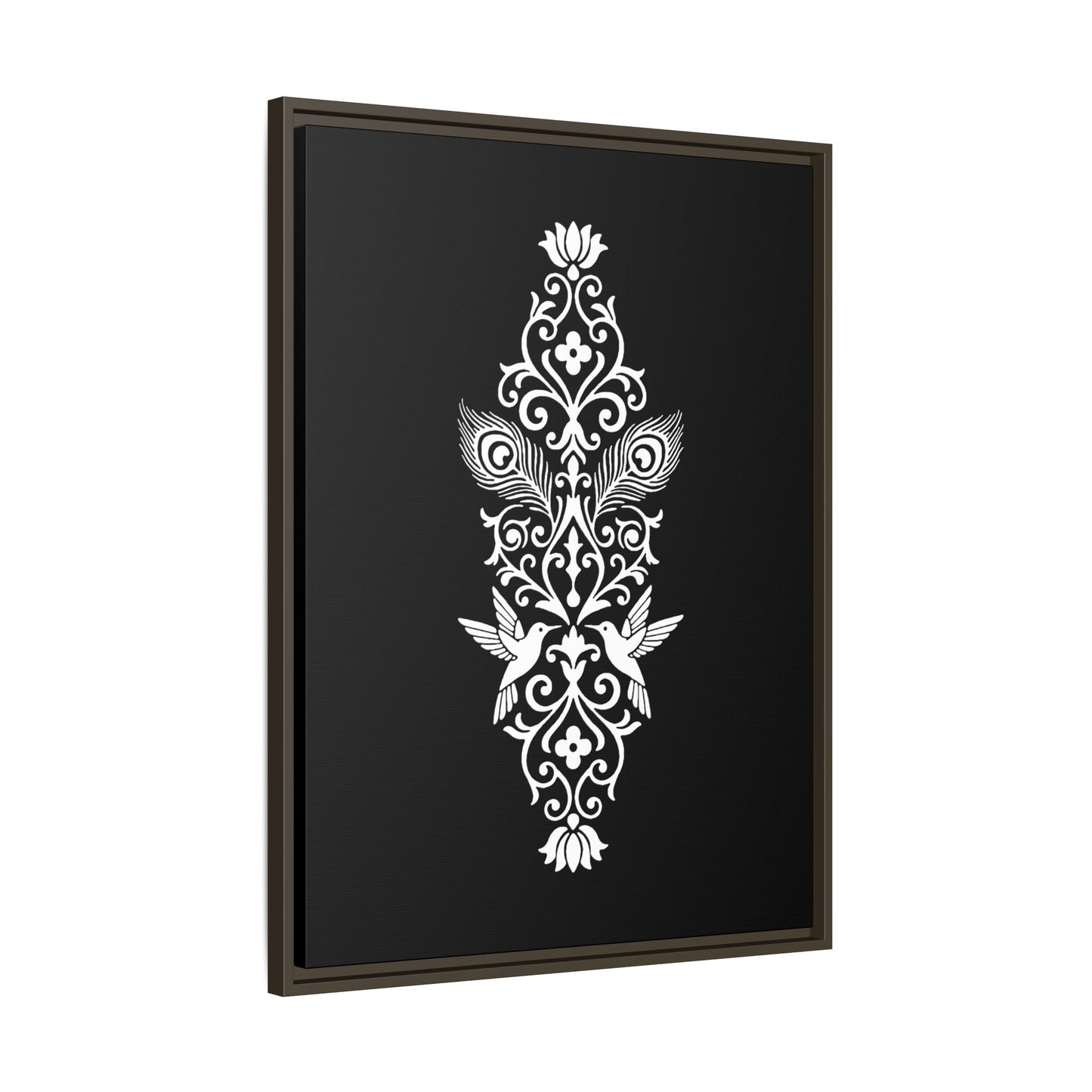 Hummingbird Soulmates - Framed Canvas