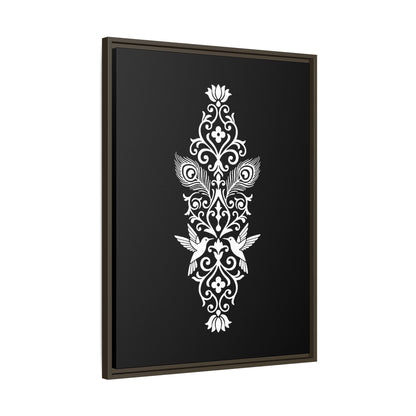 Hummingbird Soulmates - Framed Canvas