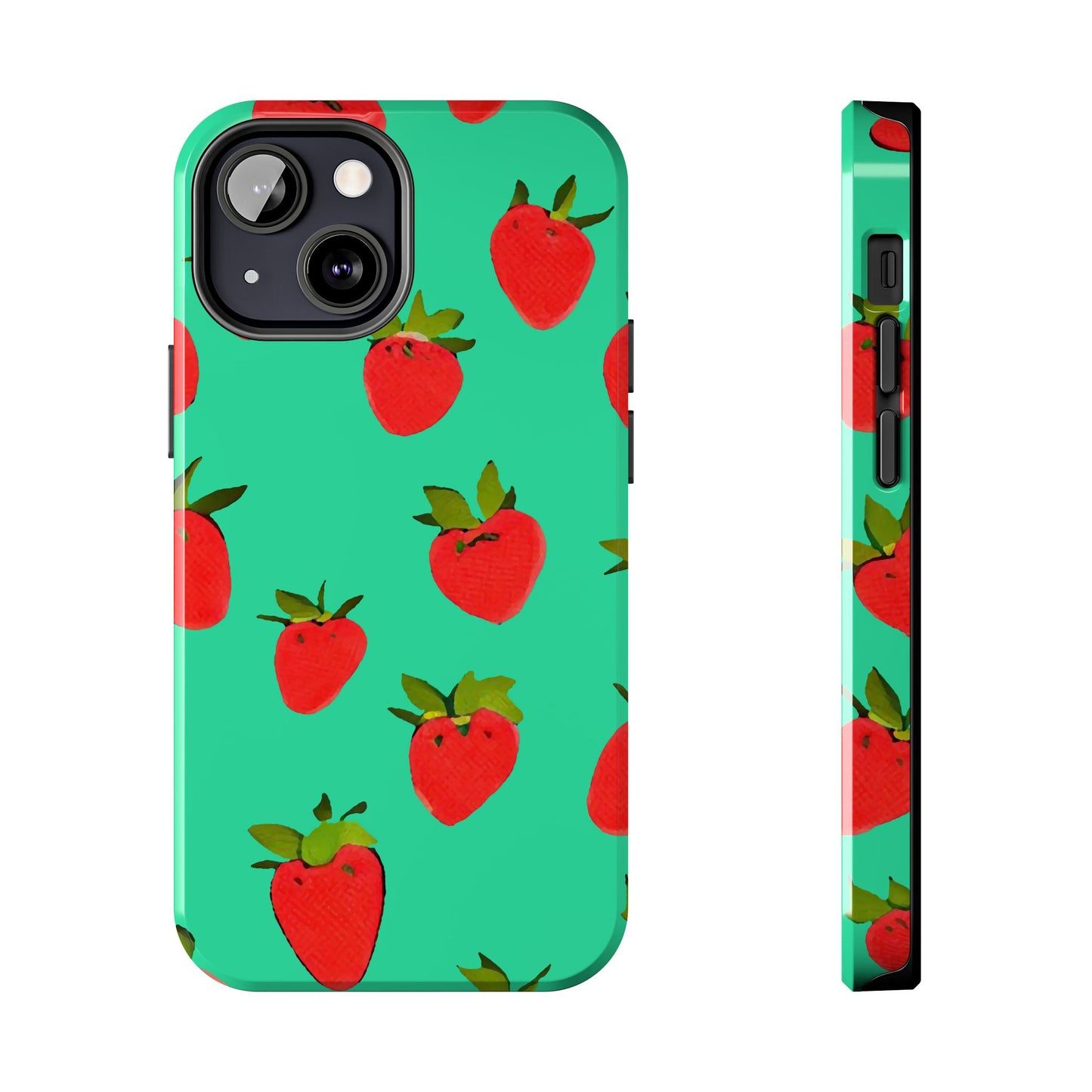Strawberry Pattern - Phone Case