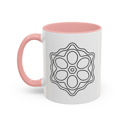 Elegant Floral Accent Coffee Mug, Perfect for Home, Office, Gifts, Birthdays, Inspirational Quotes, Tea Lovers