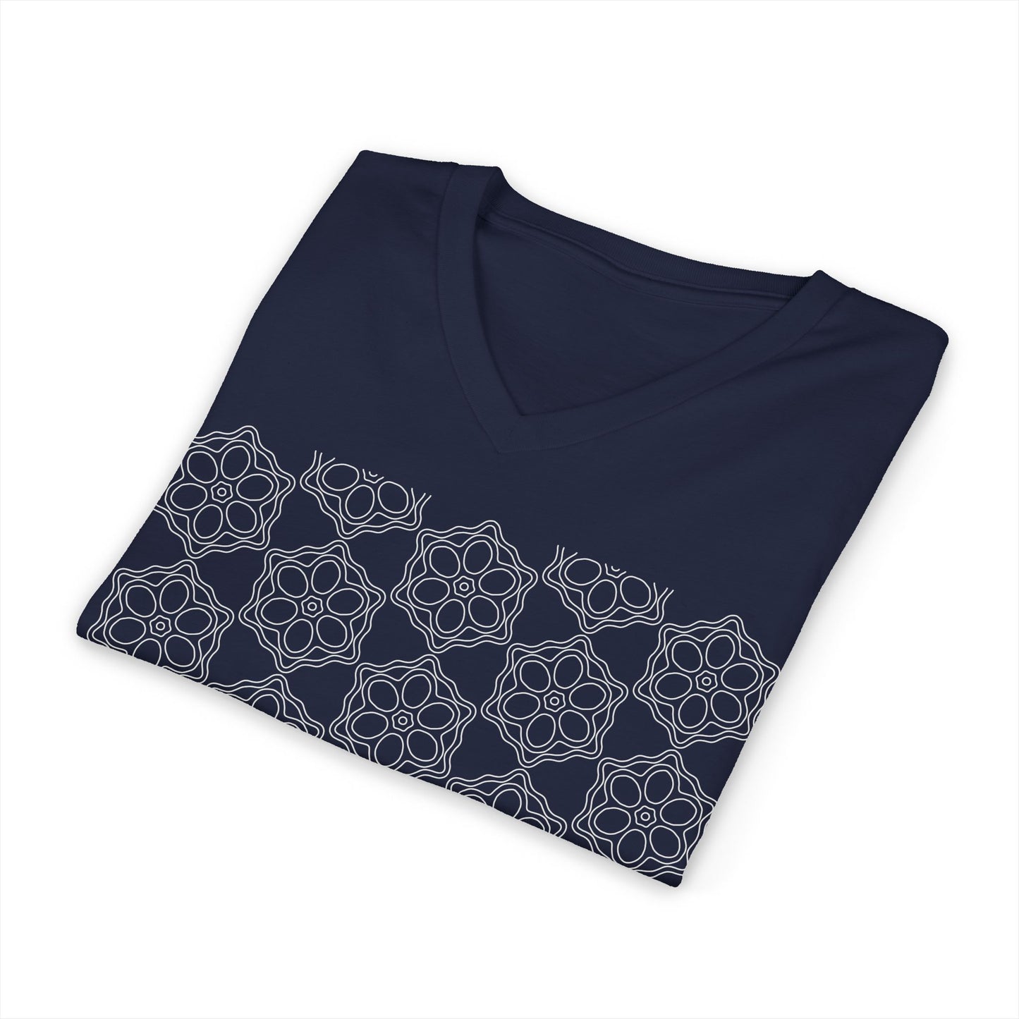 Intricate Shapes - V-Neck Tee