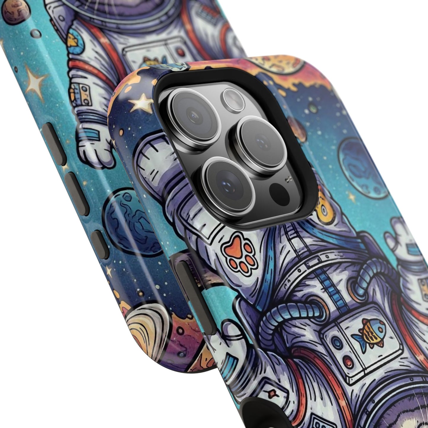 Astronaut Cat - Magnetic Phone Case