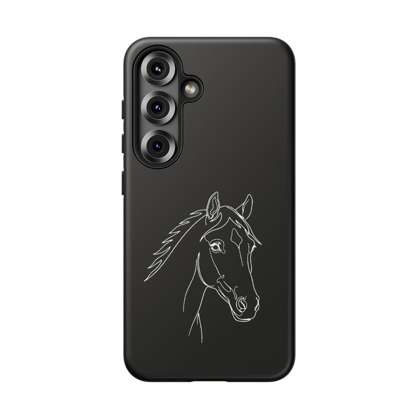 Horse Portrait Sketch - Tough Phone Case