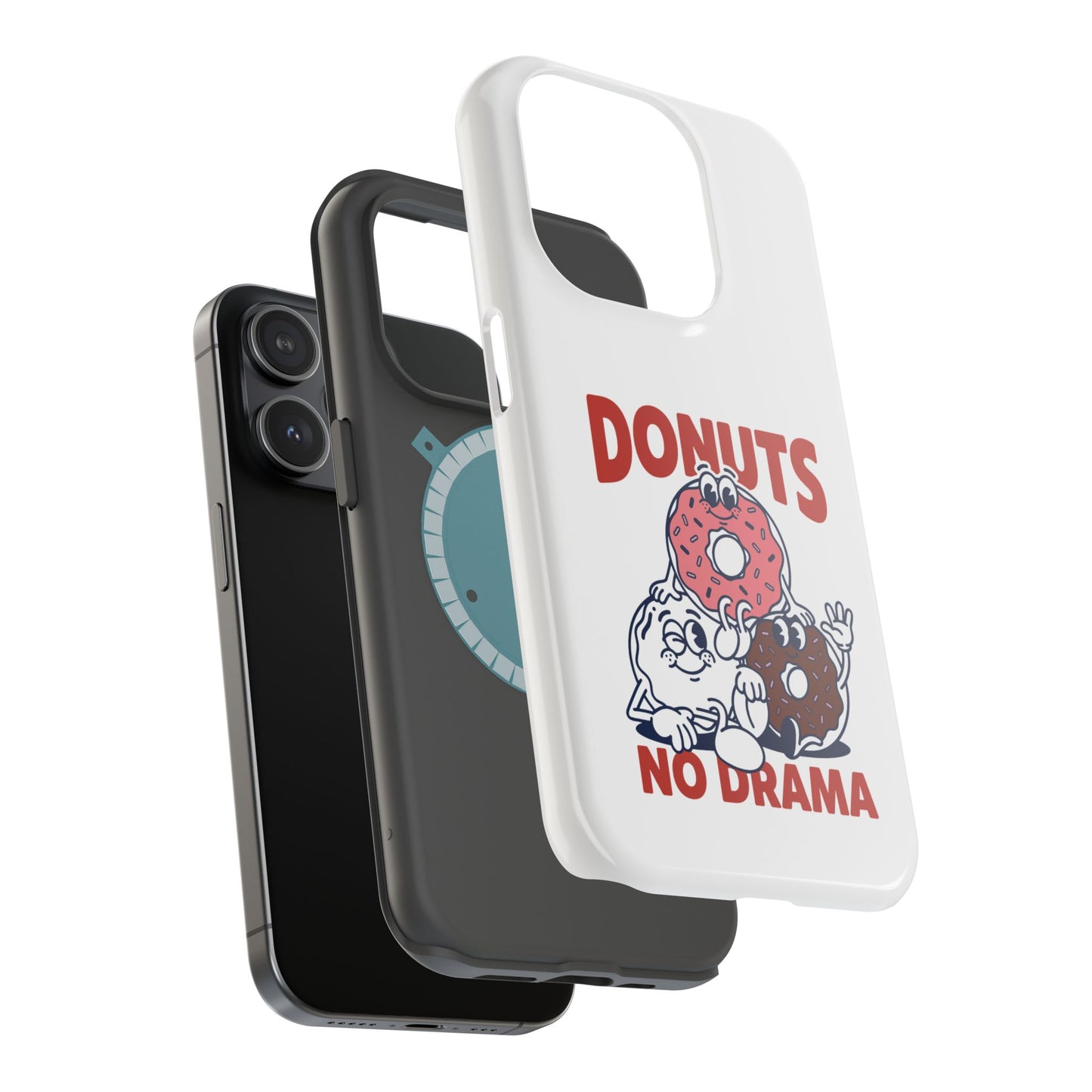 Donuts No Drama - Magnetic Phone Case