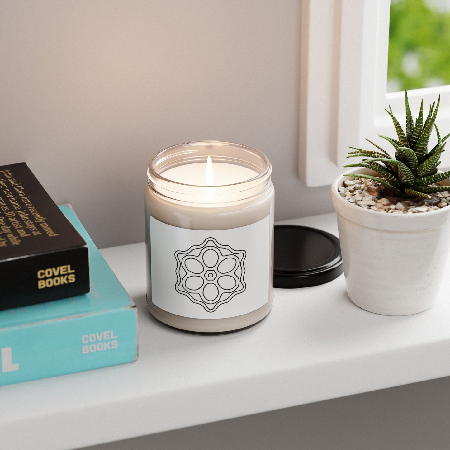 Aromatherapy Soy Candle, Eco-Friendly Gift, Home Fragrance, Relaxation, Meditation, Birthday, Wellness
