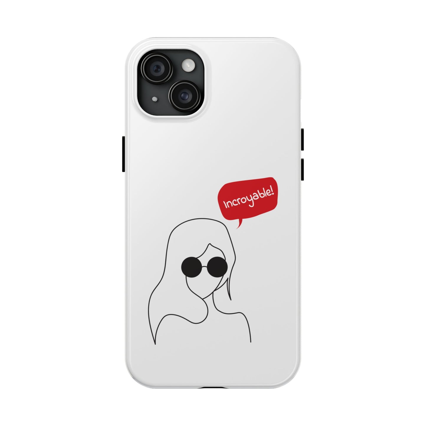 Incroyable Chic Girl - Phone Case