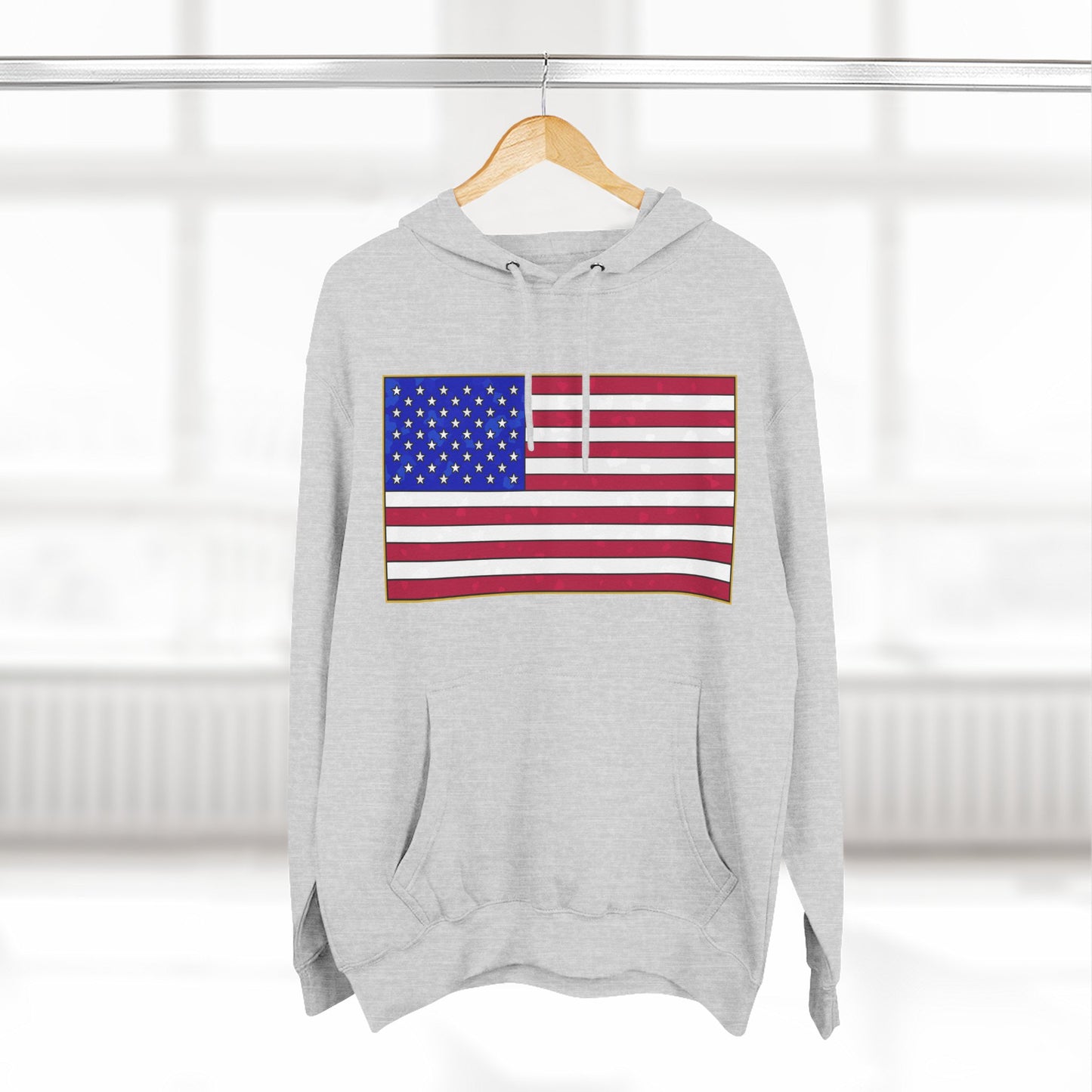 New Glory American Flag (Gold Edge Edition) - Hoodie